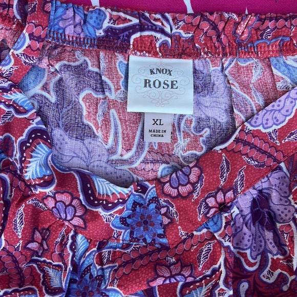 Boho Style Knox Rose Red Floral Spaghetti Strap Midi Summer Sundress w/ POCKETS - Picture 10 of 11